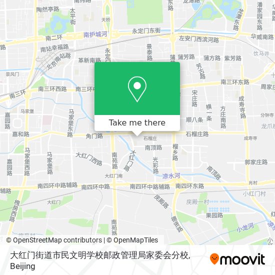大红门街道市民文明学校邮政管理局家委会分校 map