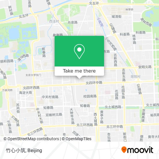 竹心小筑 map