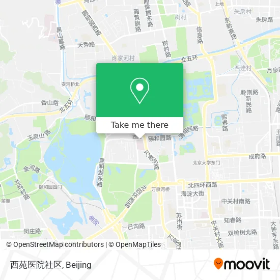 西苑医院社区 map