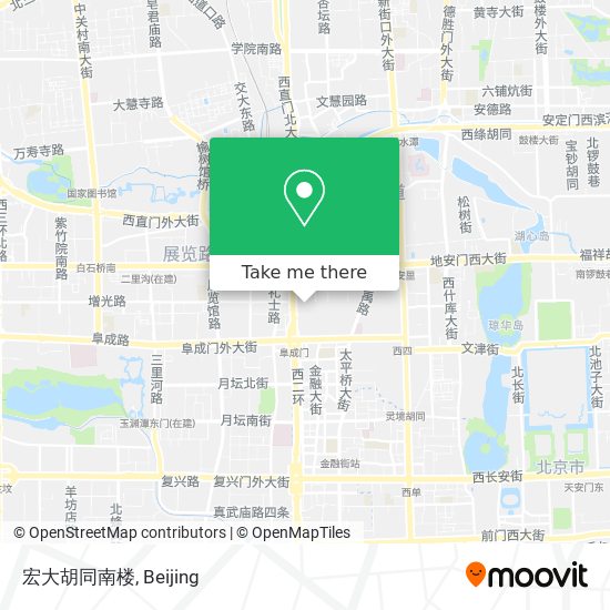 宏大胡同南楼 map