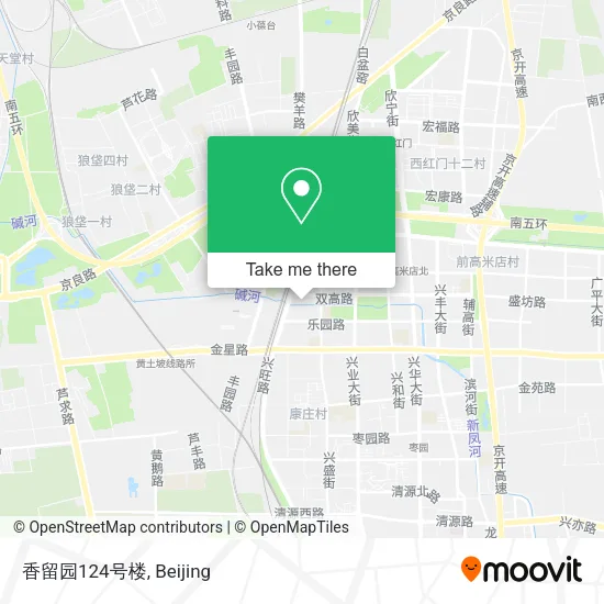 香留园124号楼 map