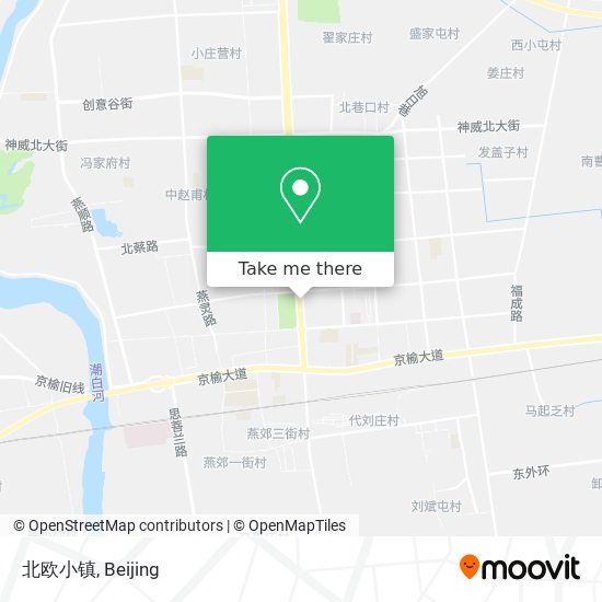 北欧小镇 map