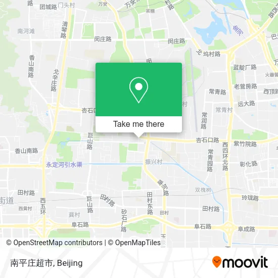 南平庄超市 map