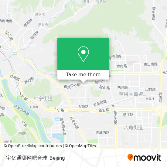 宇亿通哪网吧台球 map