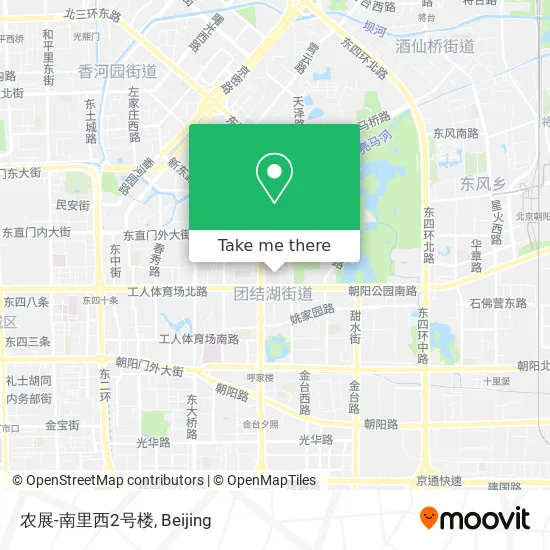 农展-南里西2号楼 map