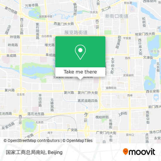 国家工商总局南站 map
