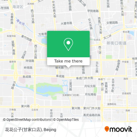 花花公子(甘家口店) map