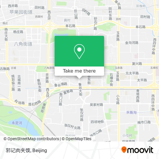 郭记肉夹馍 map