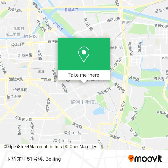 玉桥东里51号楼 map