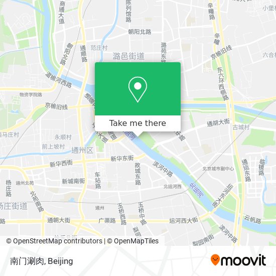 南门涮肉 map