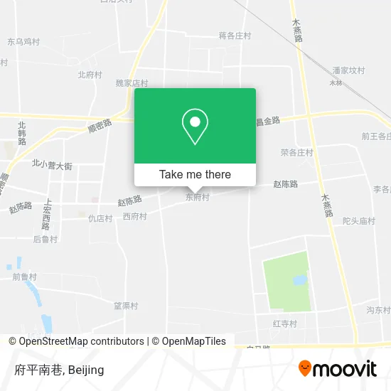 府平南巷 map