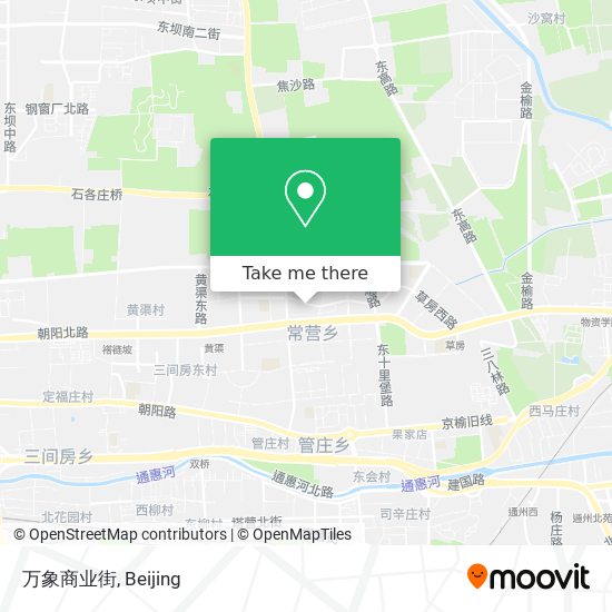 万象商业街 map