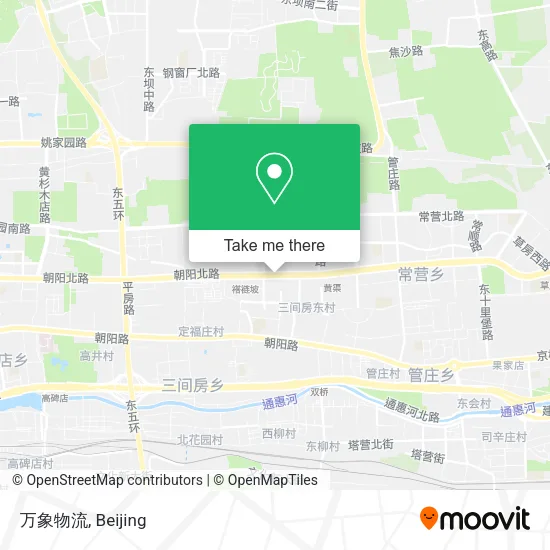 万象物流 map