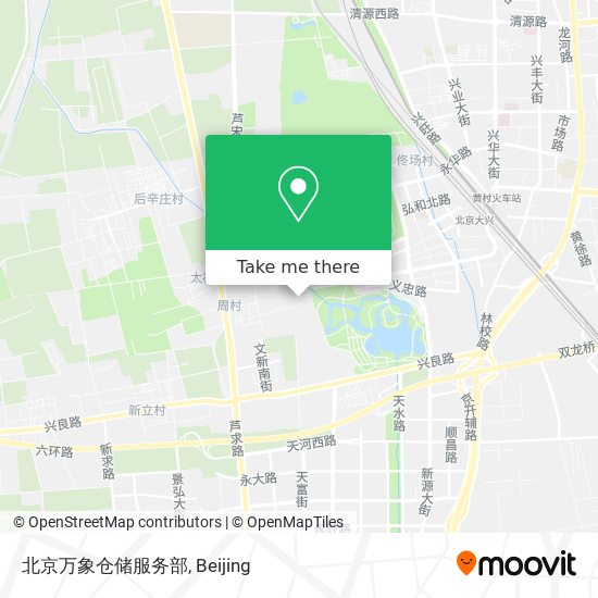 北京万象仓储服务部 map