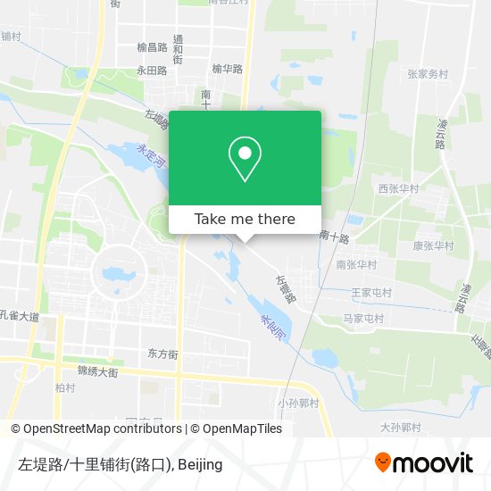 左堤路/十里铺街(路口) map