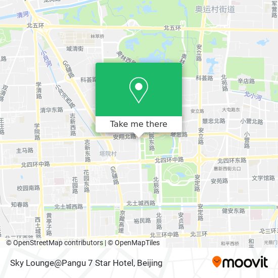 Sky Lounge@Pangu 7 Star Hotel map