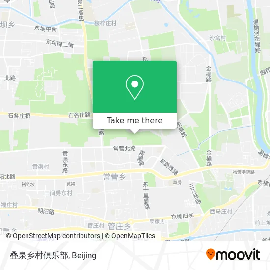 叠泉乡村俱乐部 map