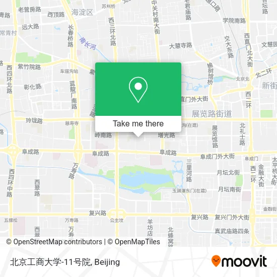 北京工商大学-11号院 map