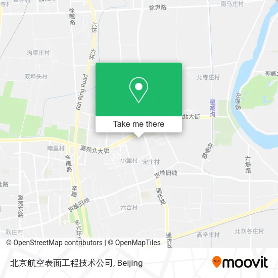 北京航空表面工程技术公司 map