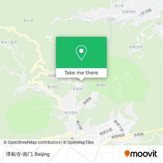 潭柘寺-南门 map