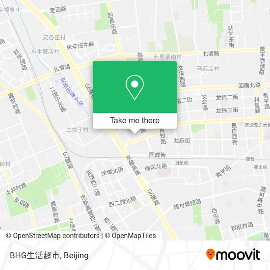 BHG生活超市 map