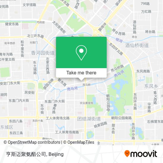 亨斯迈聚氨酯公司 map