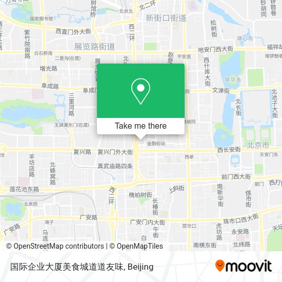 国际企业大厦美食城道道友味 map