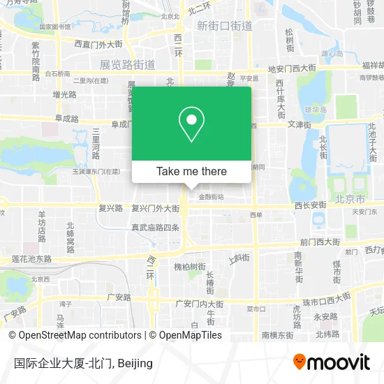 国际企业大厦-北门 map