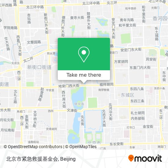 北京市紧急救援基金会 map