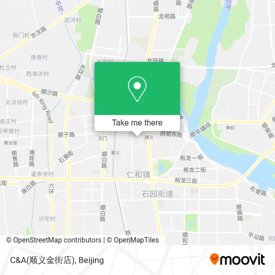 C&A(顺义金街店) map