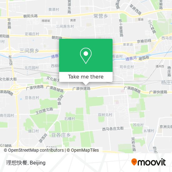 理想快餐 map