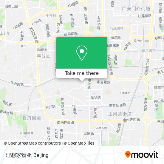 理想家物业 map