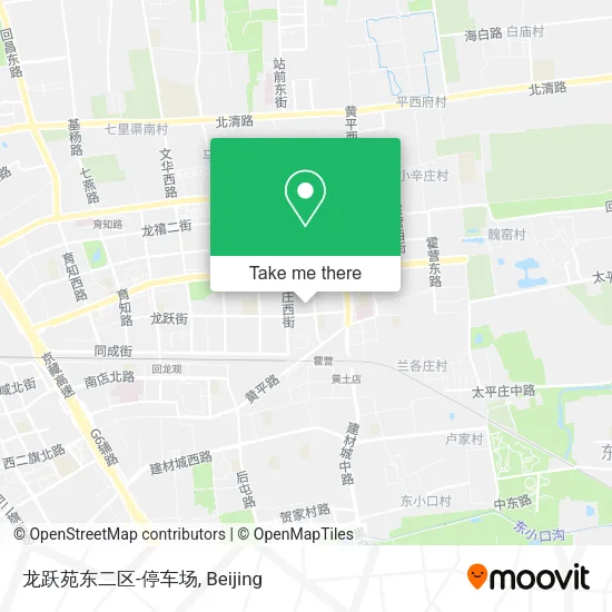 龙跃苑东二区-停车场 map