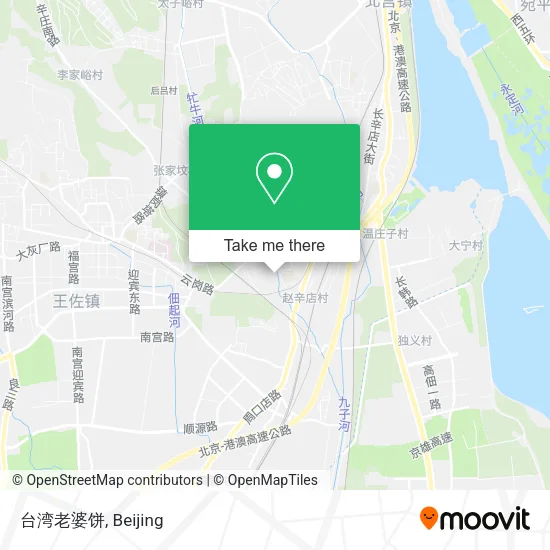 台湾老婆饼 map