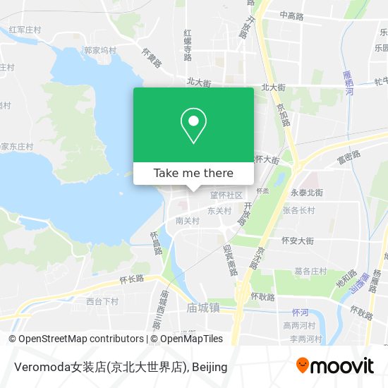 Veromoda女装店(京北大世界店) map