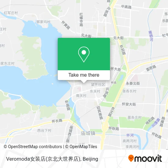 Veromoda女装店(京北大世界店) map