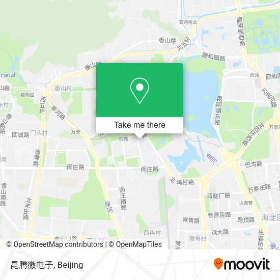 昆腾微电子 map