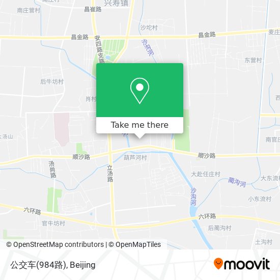 公交车(984路) map