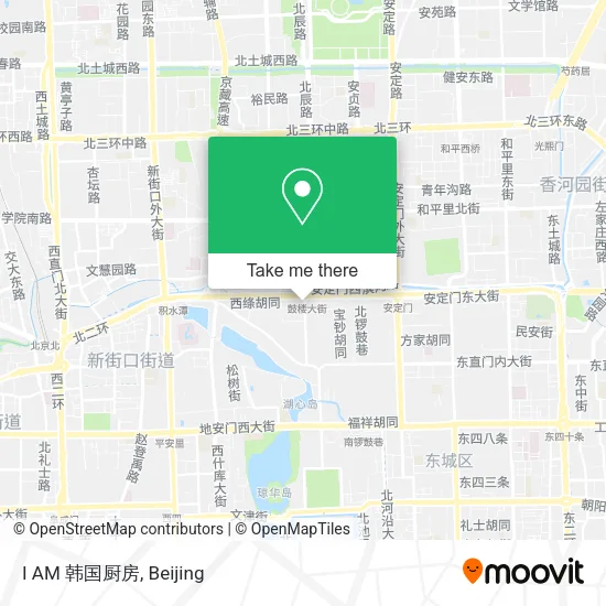 I AM 韩国厨房 map