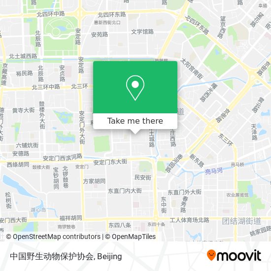 中国野生动物保护协会 map