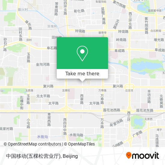 中国移动(五棵松营业厅) map