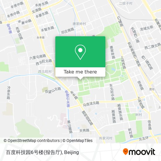 百度科技园6号楼(报告厅) map