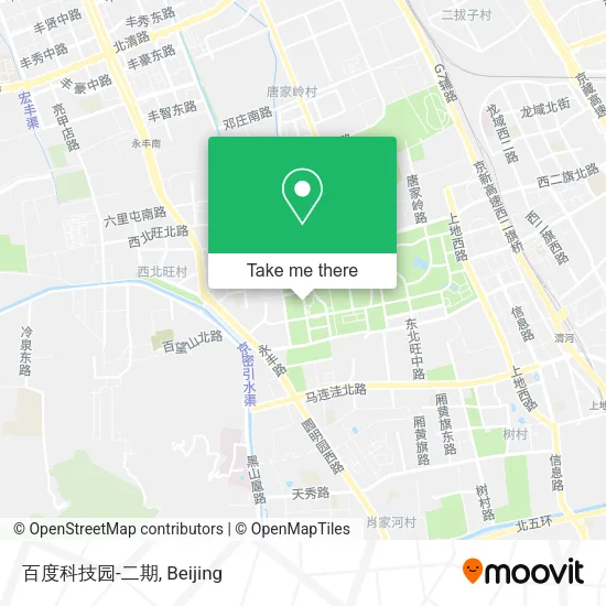 百度科技园-二期 map