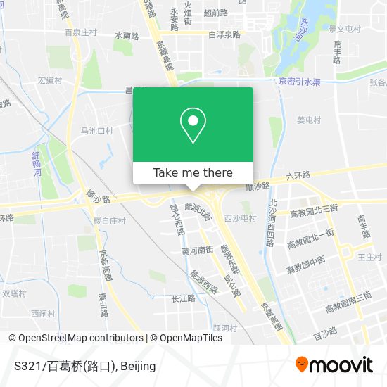 S321/百葛桥(路口) map