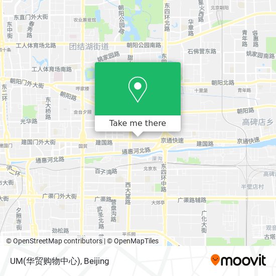 UM(华贸购物中心) map