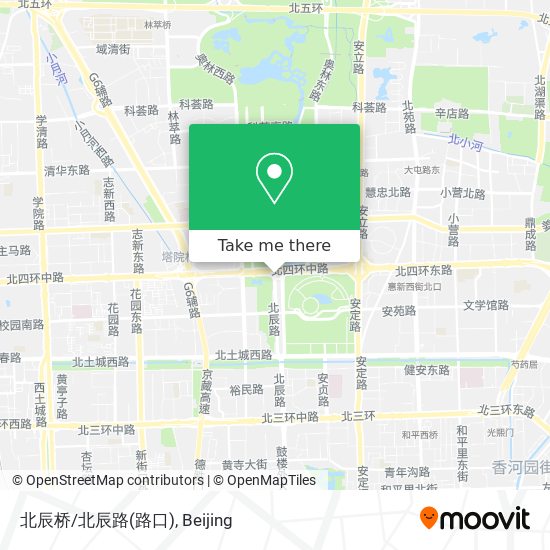 北辰桥/北辰路(路口) map