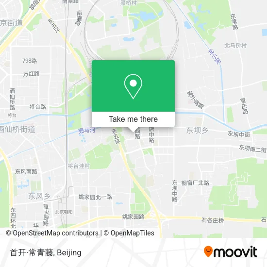首开·常青藤 map