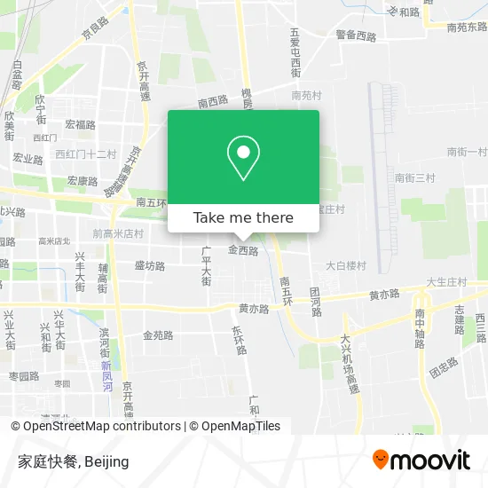 家庭快餐 map