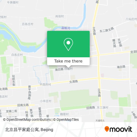 北京昌平家庭公寓 map