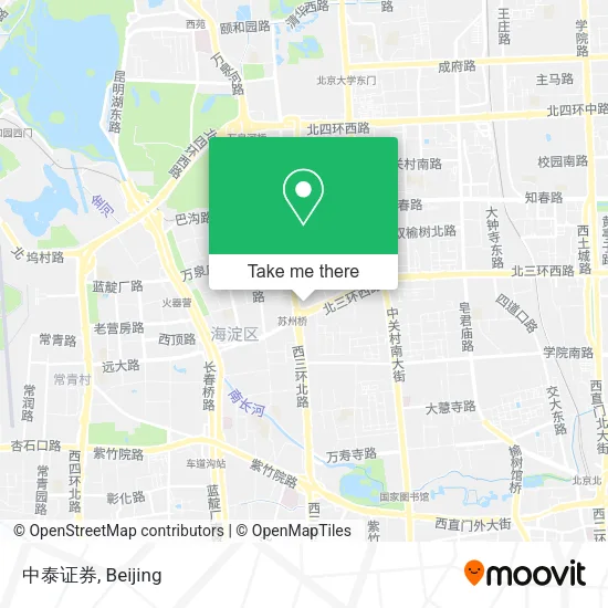 中泰证券 map